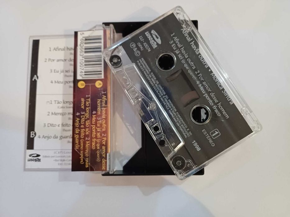 Cassete audio - Mónica Sintra - Afinal havia outra, 1998