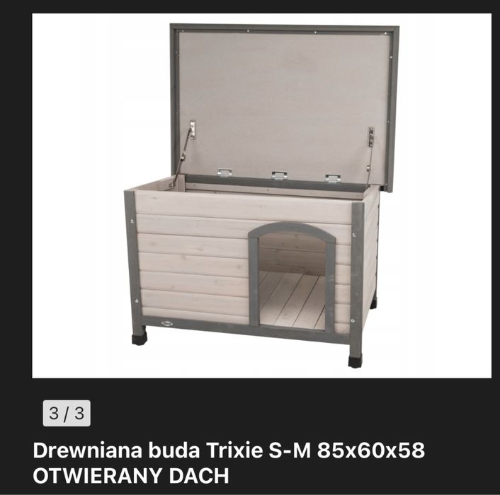 Drewniana buda dla psa ,nowa