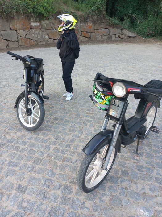 Mobilete vespino axl(venda troca pit bike)