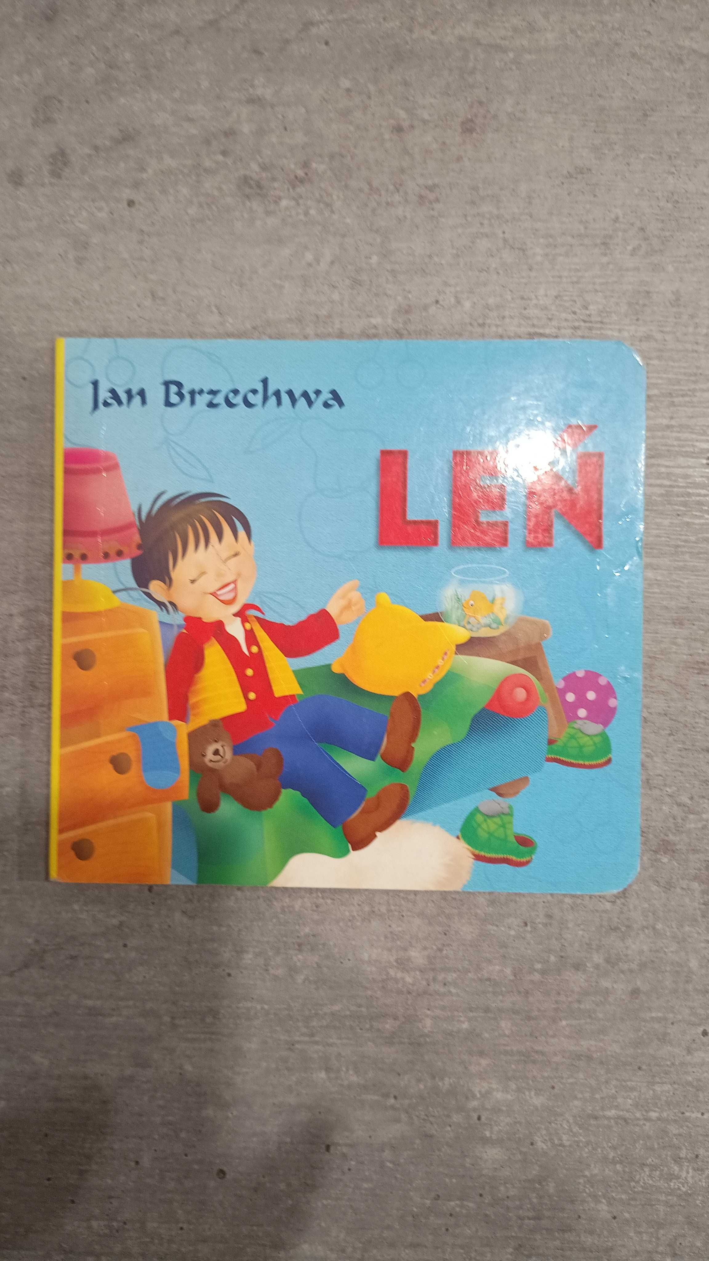 Książki: Okulary, Chory kotek, Bambo, Na straganie, Leń, Brudasek