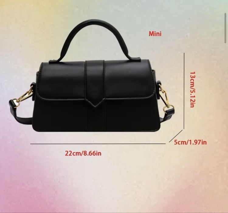 Сумка клатч. Чорна або молочна