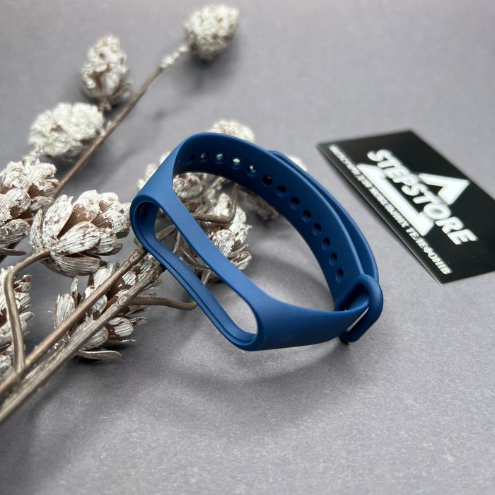 Ремешок силиконовый 3 Xiaomi mi band ми бенд 4 однотонный