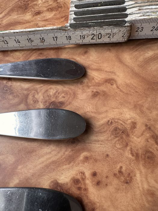 Stare łyżki stołowe wzór kłos firmy Gerlach PRL