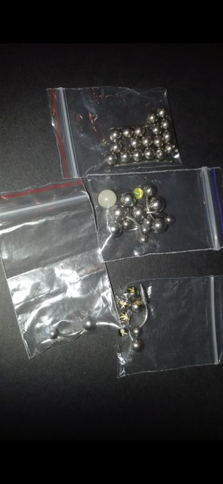 Пірсинг  прикраси. Банан. Сережка в пупок