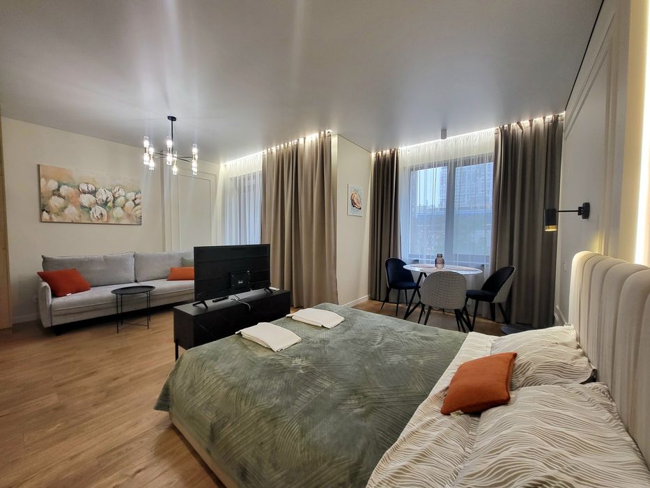 В аренде дизайнерская стильная 1 комнатная квартира в Аркадии.