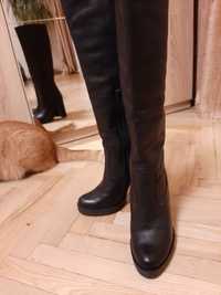 Нові шкіряні чоботи Kluchini демісезонні єврозима кожаные сапоги