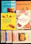 Conjunto de livros de culinária