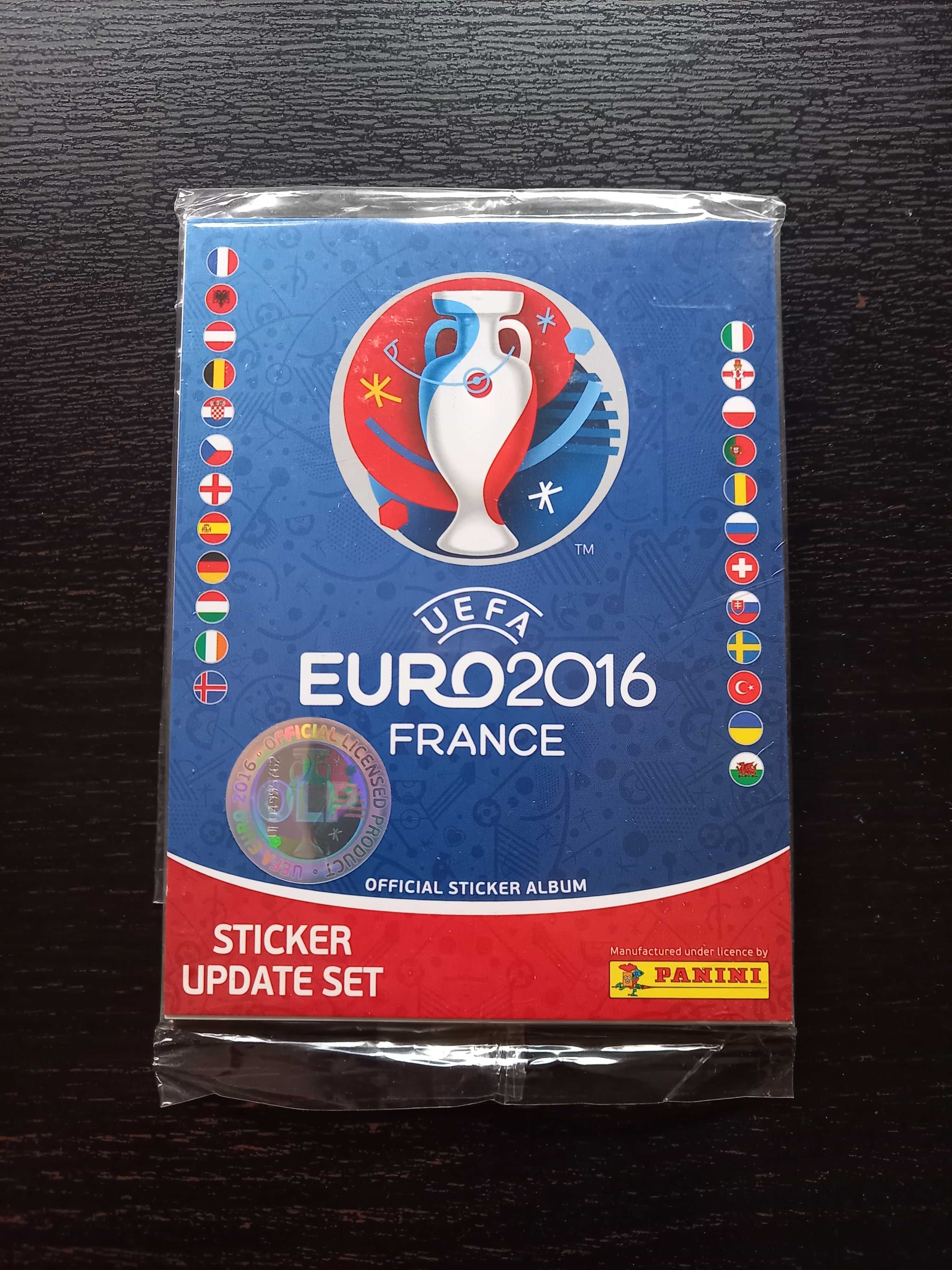 Upadate/Set/Pack actualizacoes UEFA Euro France 2016(Selado)Panini