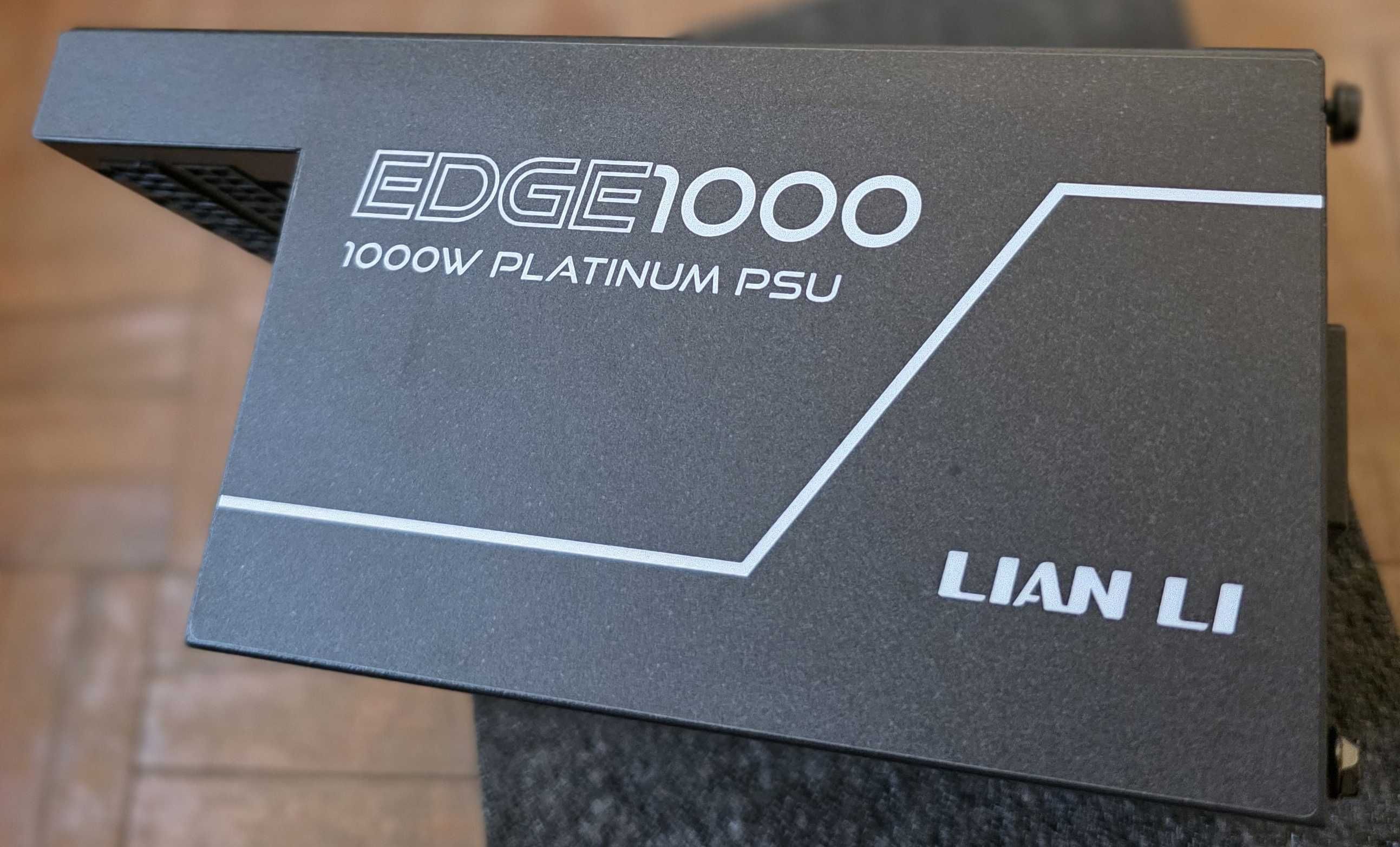 Fonte Modular Lian Li Edge 1000W 80+ Platinum Preto