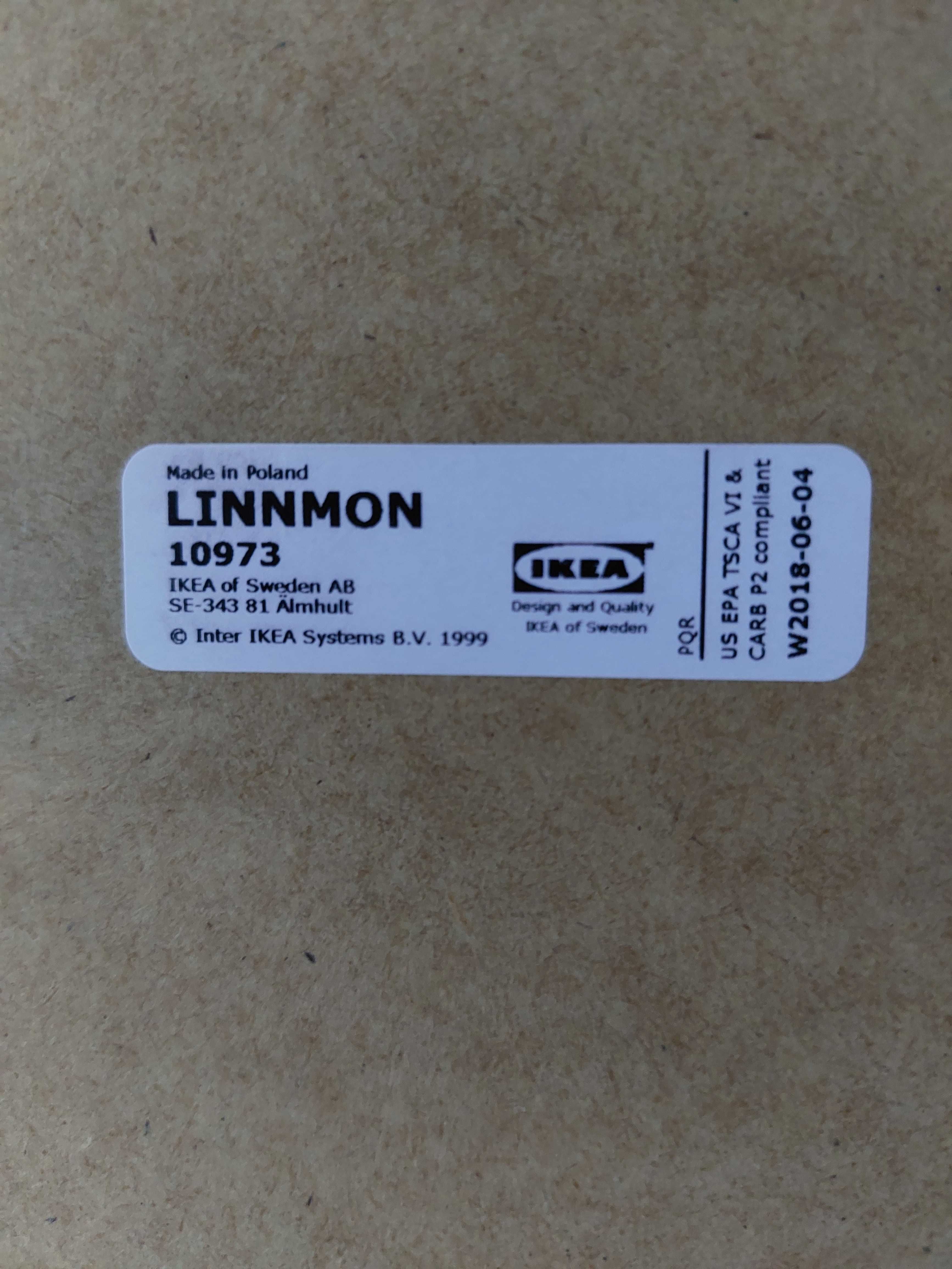 Biurko IKEA LINNMON 150x75 + 4x Nogi ADILS