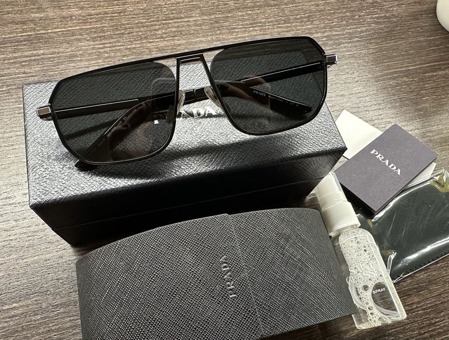 Чоловічі сонцезахисні окуляри PRADA A53S 1BO5S0 DARK GREY