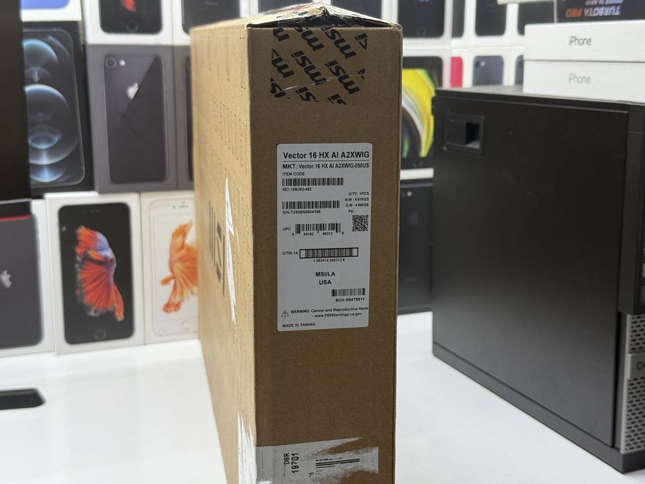 MSI Vector 16 HX AI A2XWIG Ultra9/RTX5080/16gb/1tb TradeIn/Oбмeн