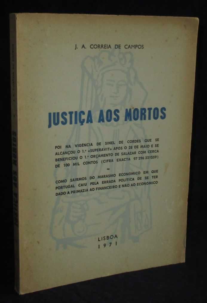 Livro Justiça aos Mortos José Augusto Correia de Campos