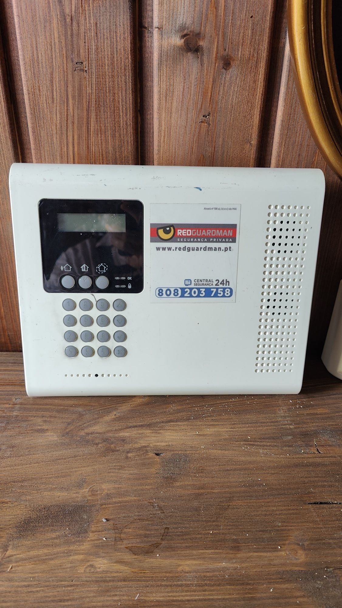 Alarme segurança intrusão