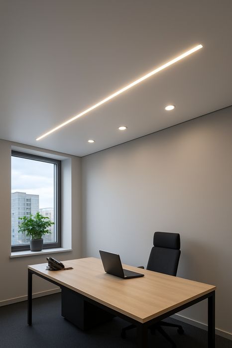 Натяжні стелі в офісі,кафе,складі ,ресторані. Швидко та Якісно !