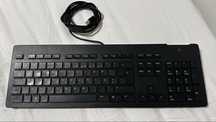 Teclado HP Business Slim Smartcard (USB - Preto)