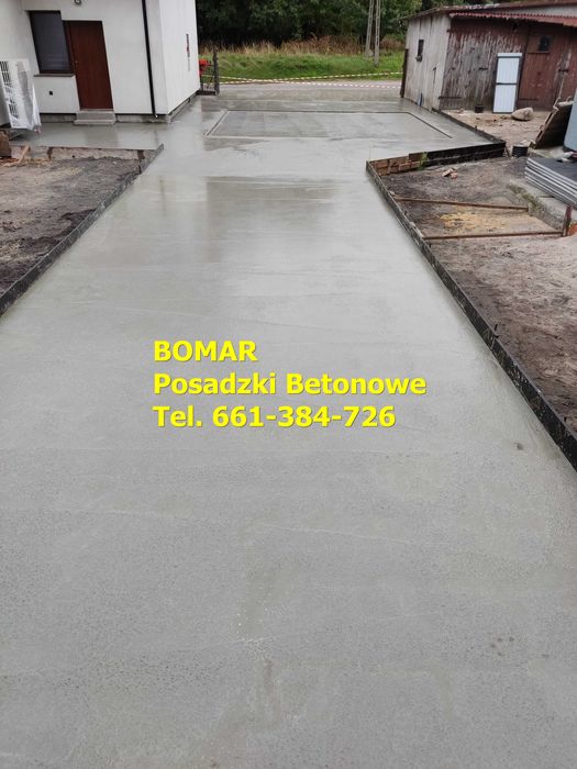 Posadzki betonowe przemysłowe oraz z Mixokreta