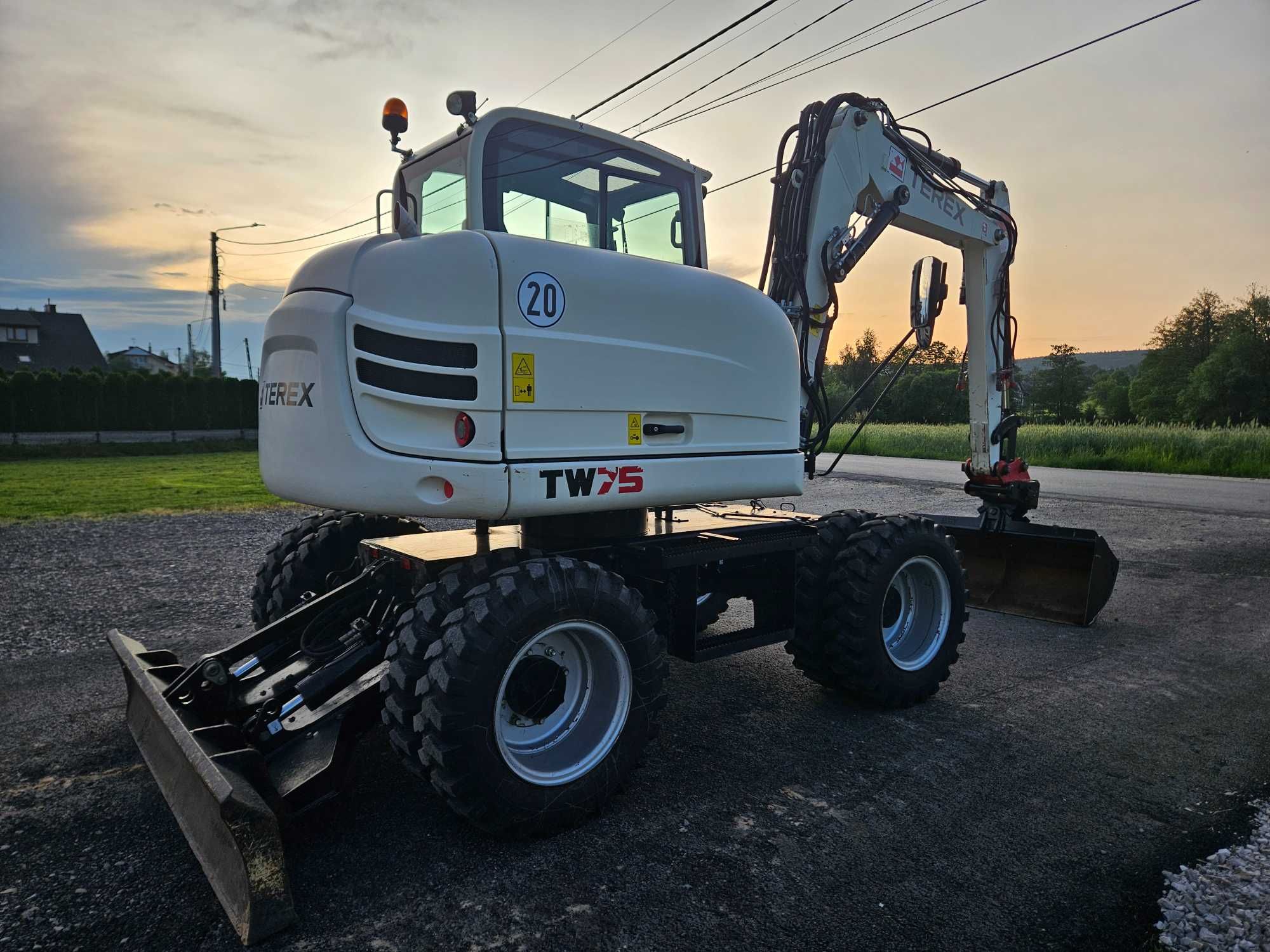 Terex TW75 Koparka Kołowa TW85 TW110