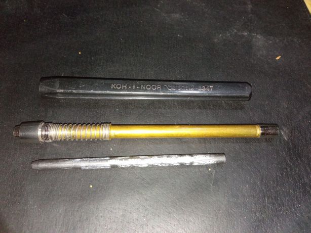 Олівець механічний Koh-i-Noor 5.6 мм Пластик Чорний (5347)