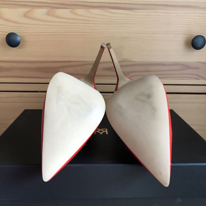 Kazar Natalie szpilki lakierki czerwone nowe rozm. 36,5 obcas 12cm