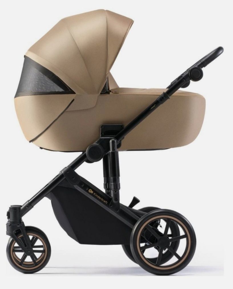 Wózek Kinderkraft 2w1 Prime 2 Sandrose Beige / Beżowy Nowy