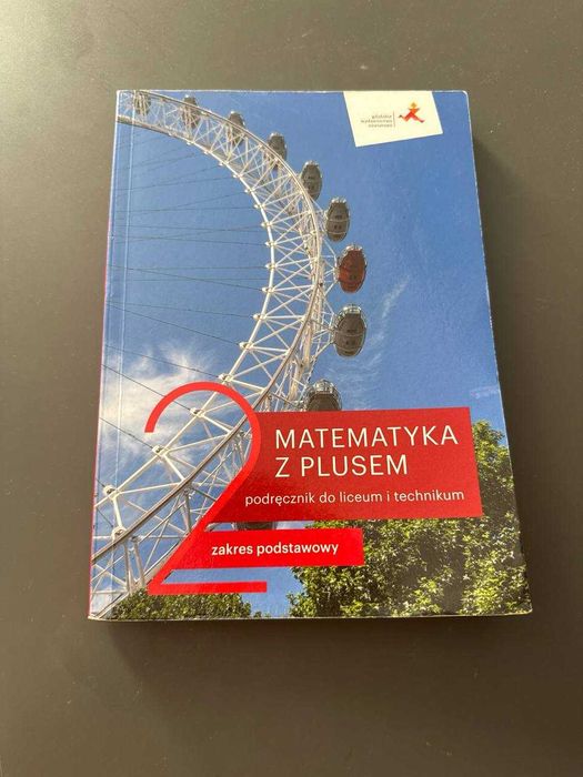 Matematyka z plusem 2, podręcznik dla szkół ponadpodstawowych.