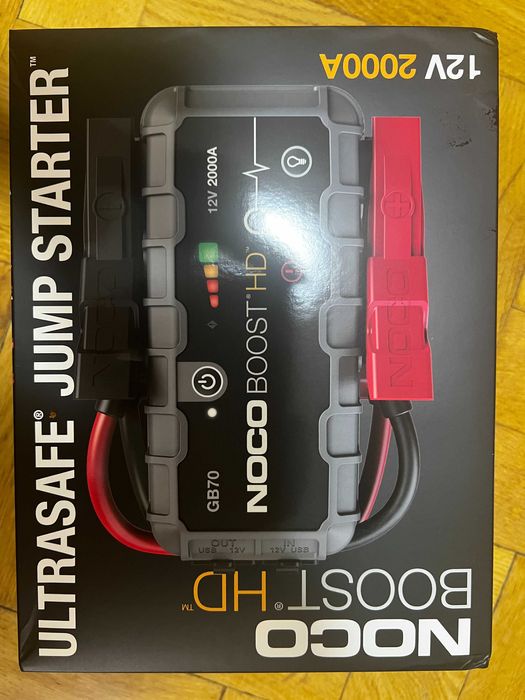 Бустер, Пуско-зарядний Ліхтарик Power Bank 56Wh NOCO Genius BOOST GB70