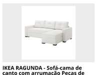 Sofá cama IKEA 2 lugares ou com chase