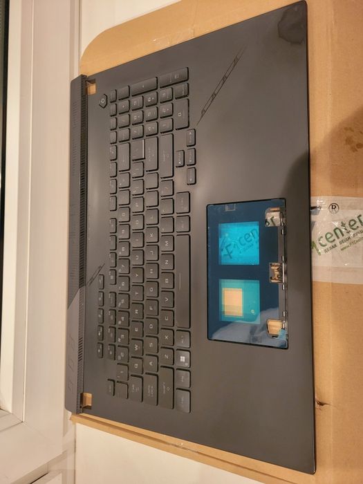 Орігинал топкейс, клавіатура Asus ROG Strix Scar 17 G733PY, G733PYV