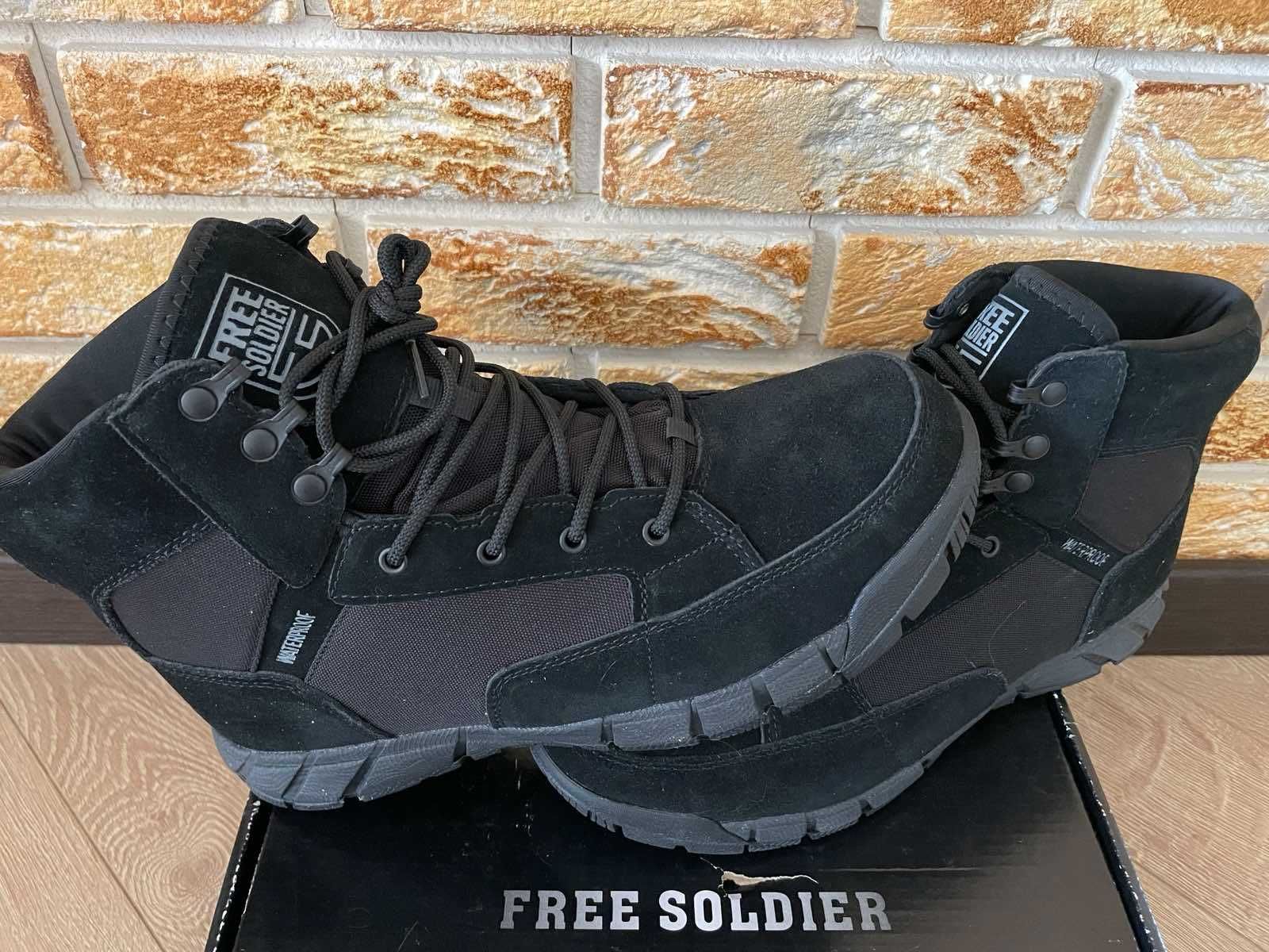 Берци ботінки FREE SOLDIER Водонепроникні тактич дихаючі чоботи