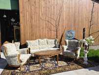 Wypoczynek Ludwik sofa + 2 fotele #1761  Stylowy Węgrów