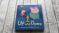 Дитяча книга англійською Peppa Pig Up and Down