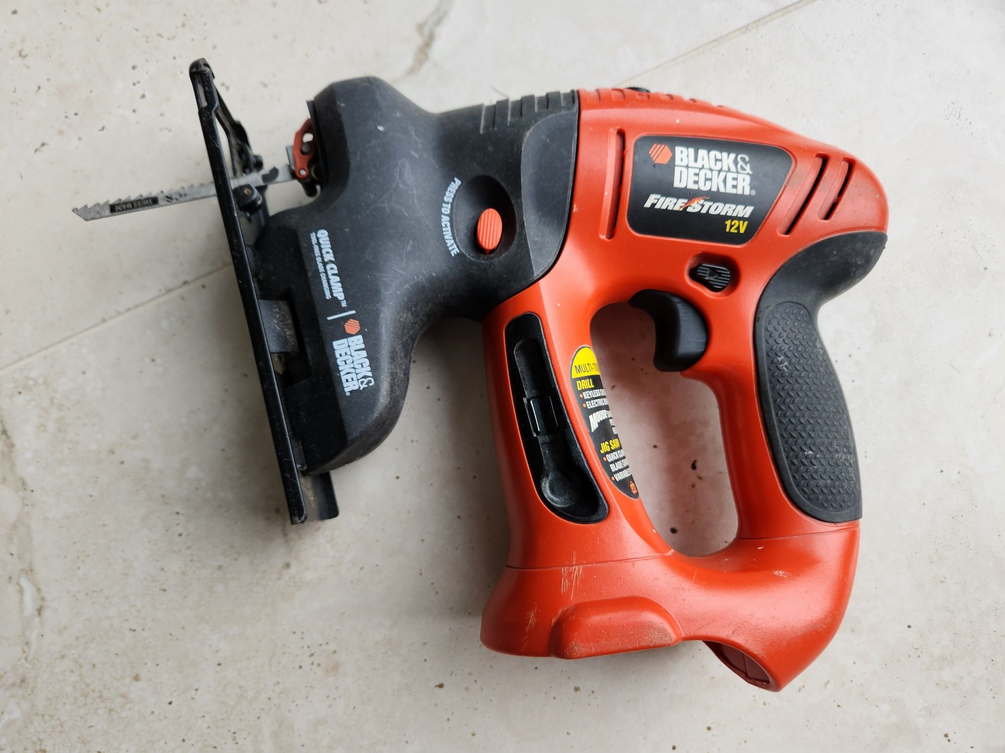Black Decker zestaw elektronarzędzi 4w1 Fire Storm 12V