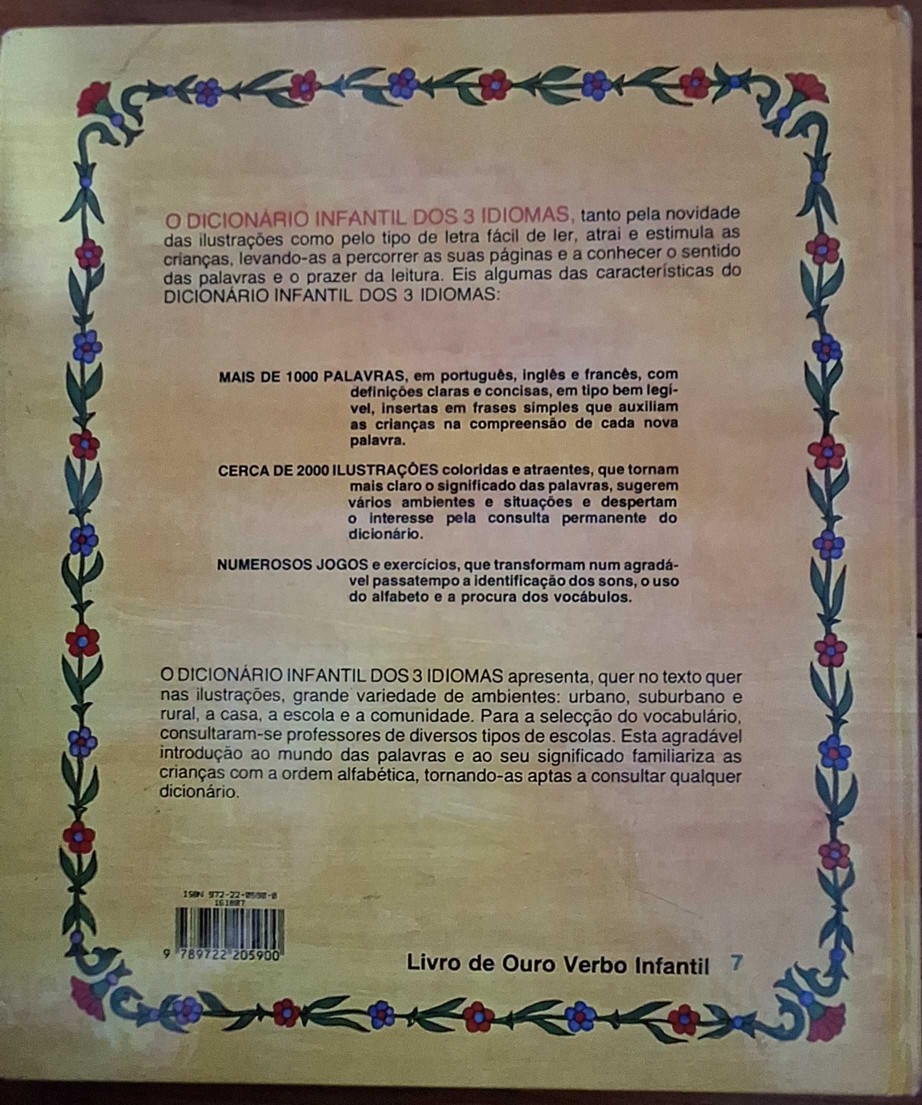 Dicionário Infantil dos 3 idiomas