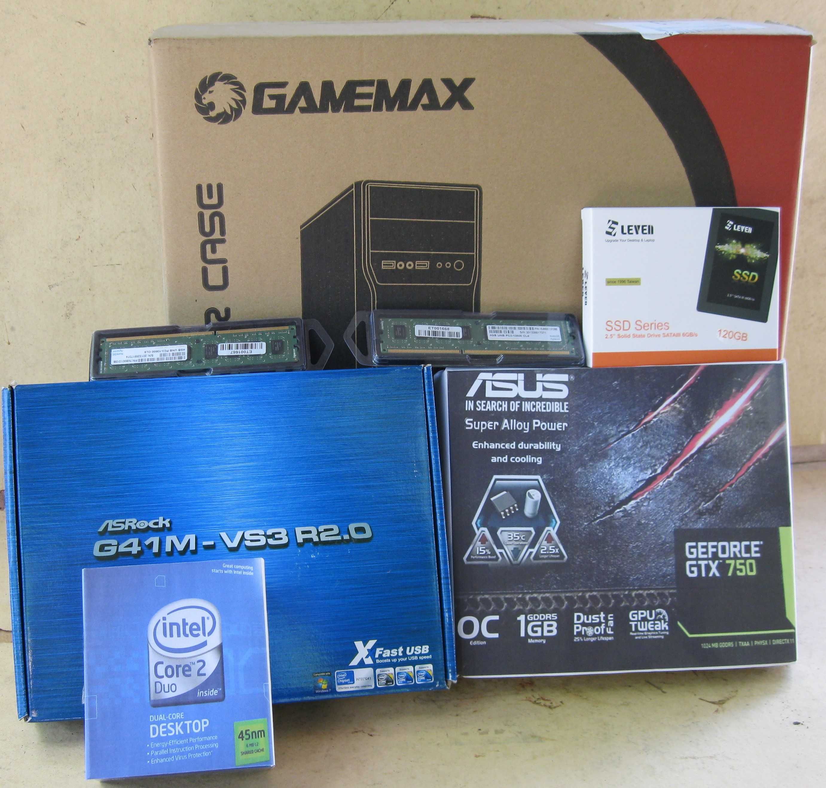 Системний блок GameMax/ Intel Core intel core quad q9400