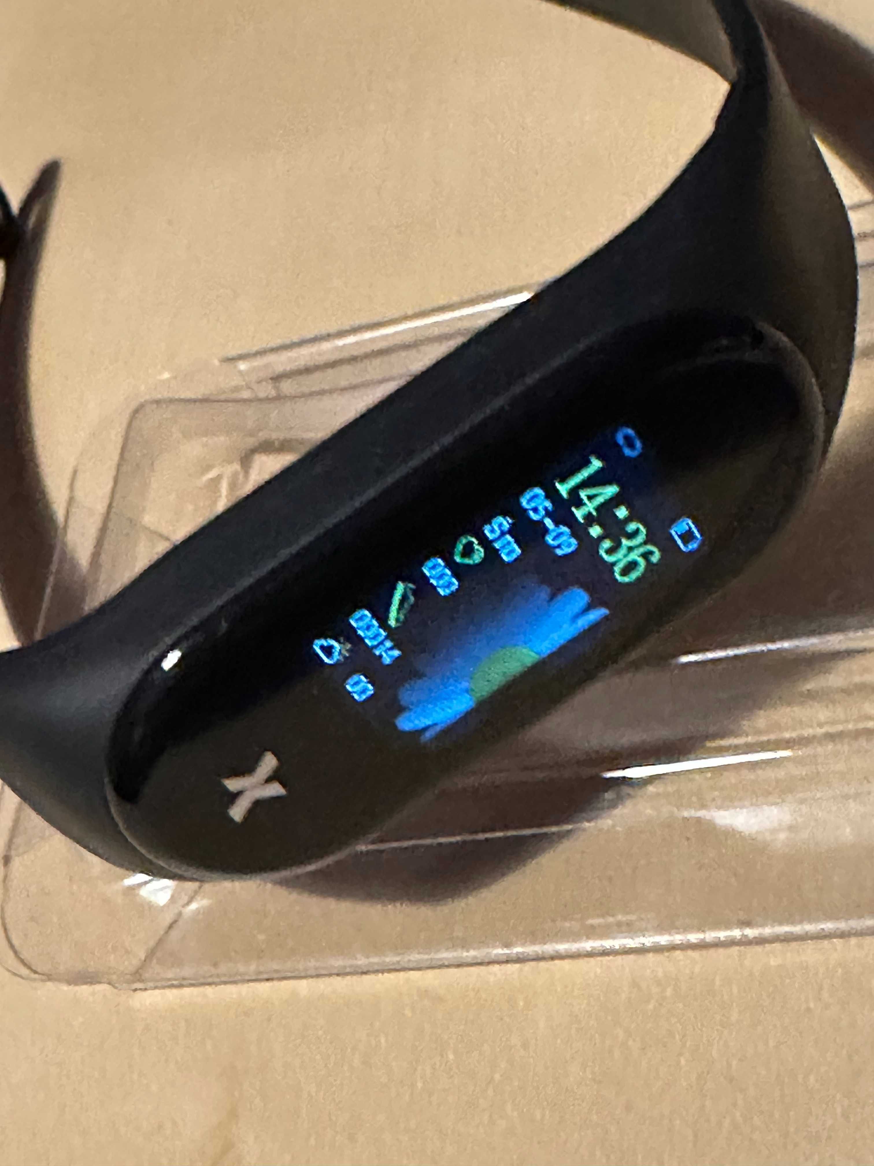 SMARTBAND MAXCOM FW20 pomiar Sp02 na gwarancji jak nowy