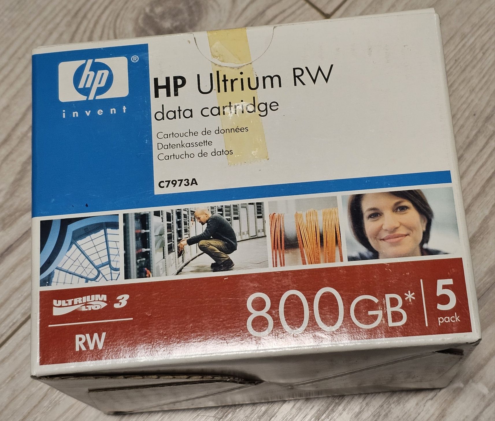 HP C7973A LTO3 Ultrium 800GB RW Data Cartridge