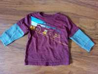 Bluzka longsleeve Jumping Beans rozm. 80 na wiek 12 m-cy