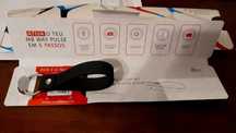 Mb way Pulse porta-chaves preto