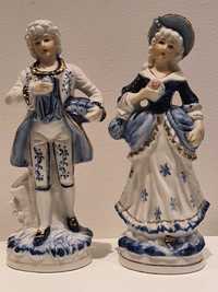 Porcelanowe figurki, on i ona