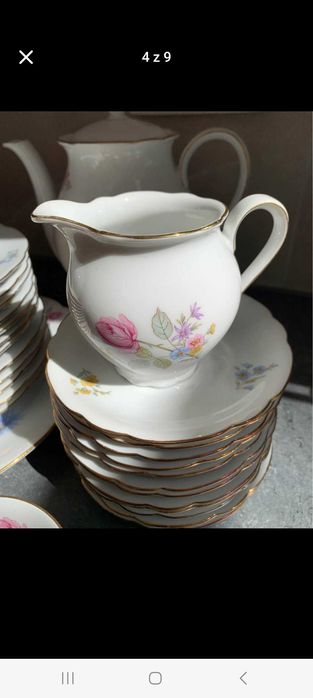 Porcelana stara Seltmann Weiden Bawaria 40 sztuk