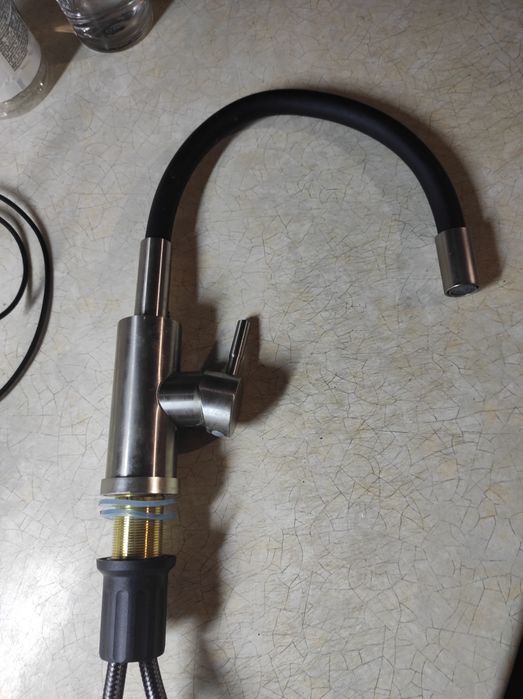 Bateria kuchenna elastyczna prawie nowa giętka czarna