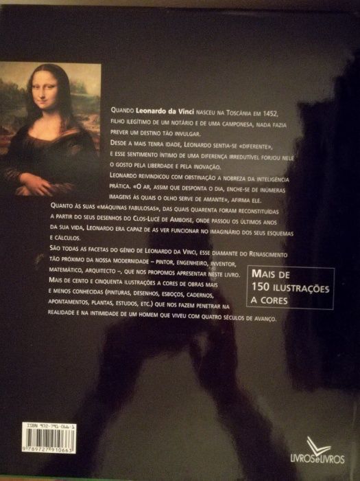 Livro "Leonardo da Vinci" Novo
