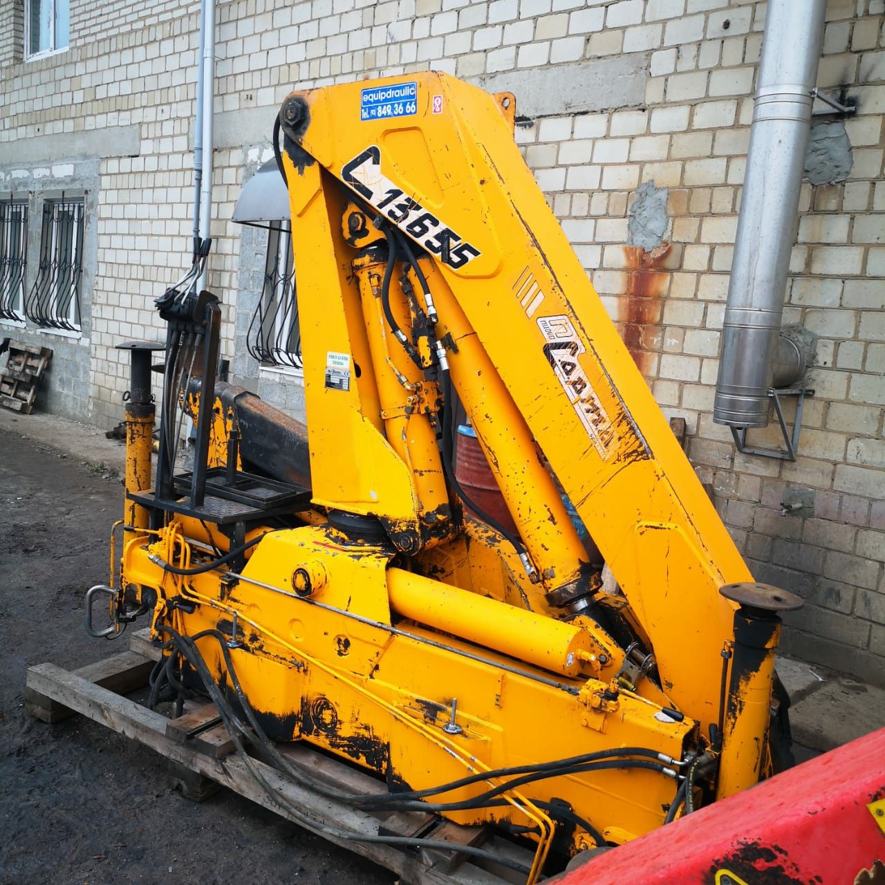 Кран маніпулятор манипулятор Copma 1365/5 Palfinger Hiab Fassi Pm Atla