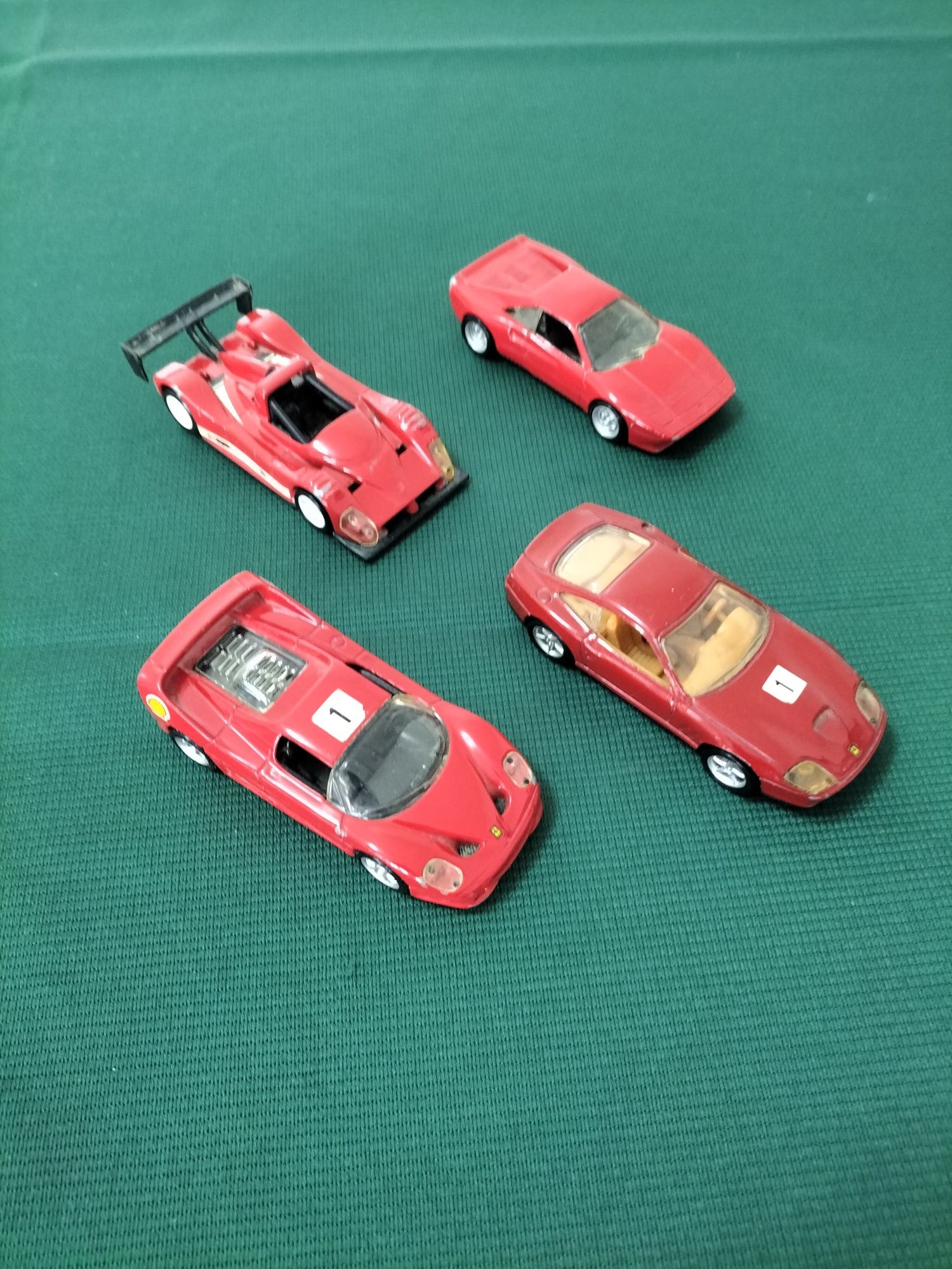 Conjunto carros desportivos