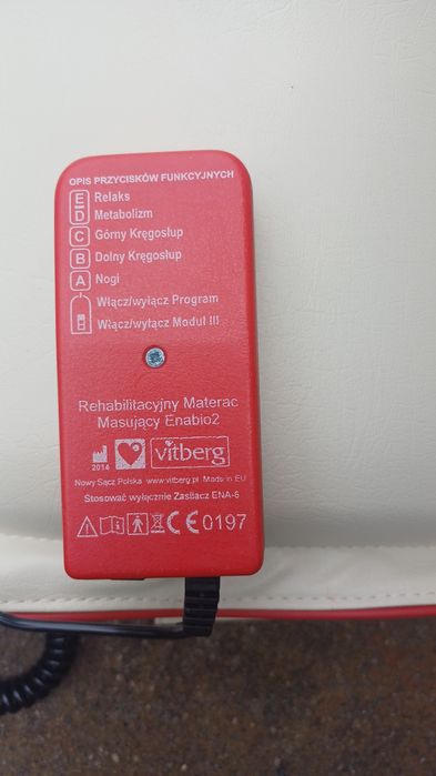Rehabilitacyjny materac masujący Enabio 2