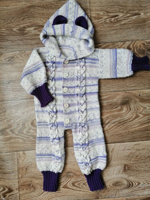 Вязаный комбинезон