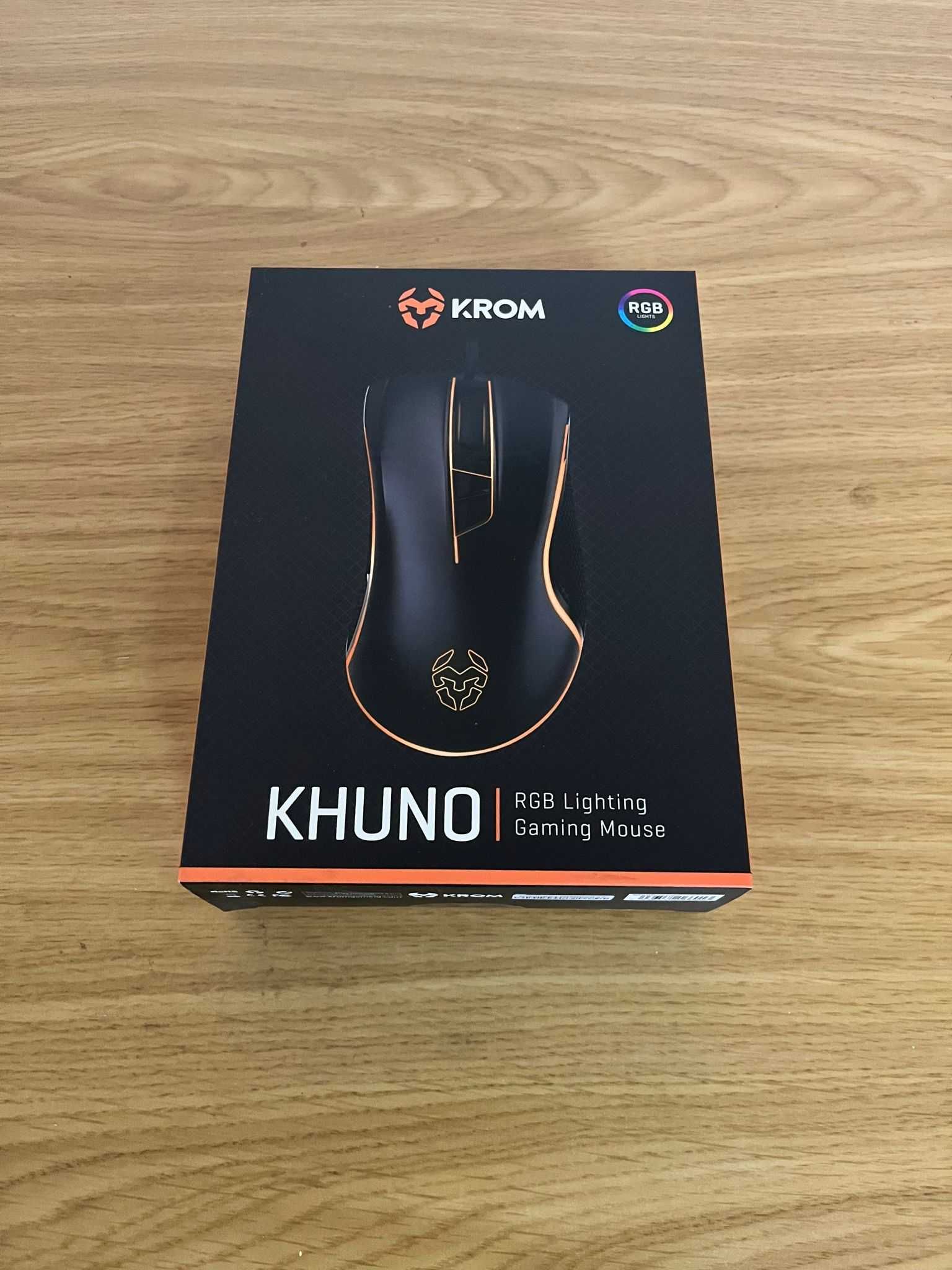 Rato Gaming Krom Khuno 5000 dpi RGB