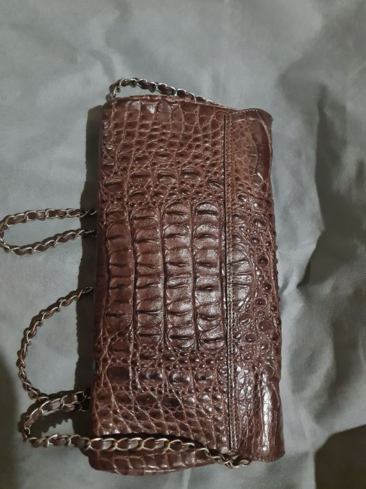 Сумка сумочка кожа кожаная крокодил