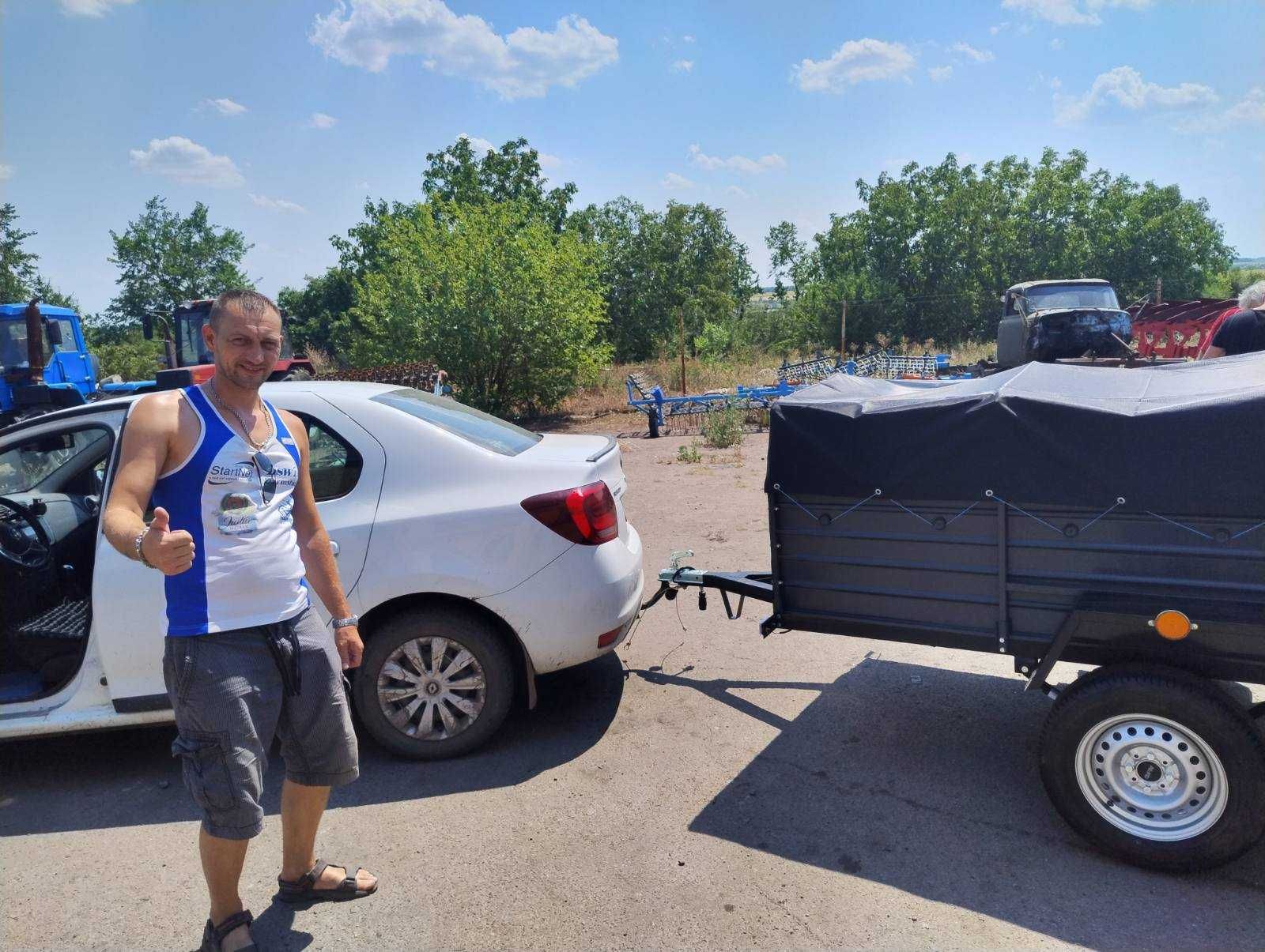 Прицепы большие  усиленные 2300на1300 500 Минимальная цена по Украине